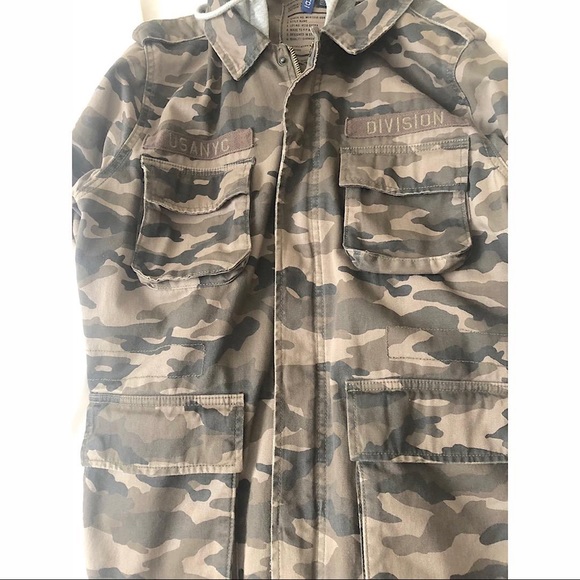 H &M ARMY JACKET - Picture 3 of 6